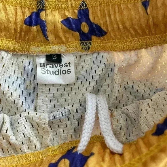 Monogram Mesh Shorts Size Small - Picture 3 of 6